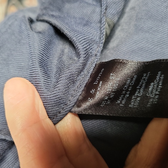 Rag & Bone Denim Liner Jacket With Belt - Picture 7 of 10